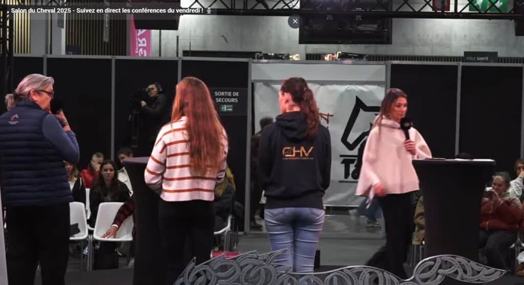 Conclusion de la conférence au Salon du Cheval 2025
