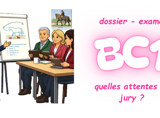 BC1 BPJEPS équitation ; attentes du jury