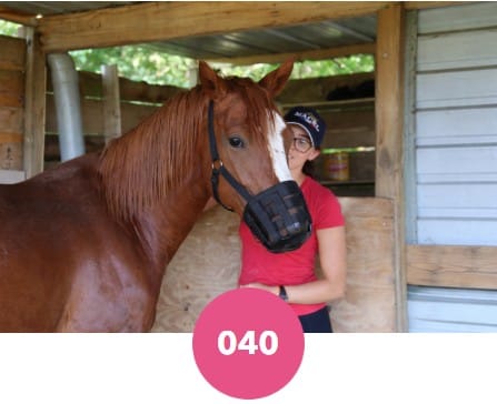 Panier en nylon pour chevaux Kerbl