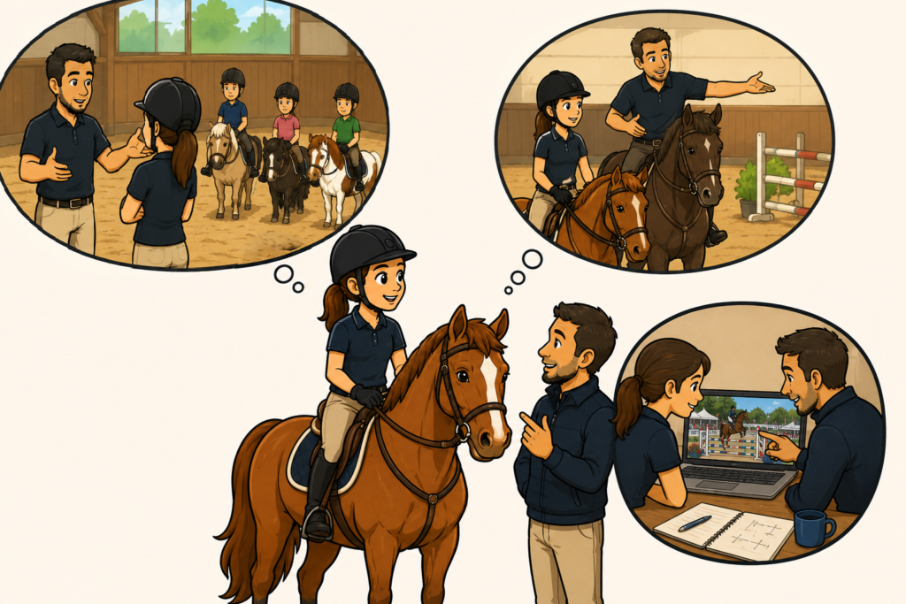 Choix d'un tuteur d'entreprise pour un stagiaire BPJEPS équitation