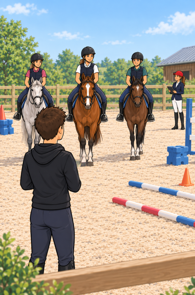 Passage EPMSP équitation