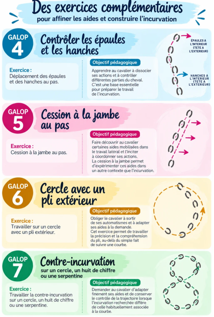 exercices complémentaires sur l'incurvation